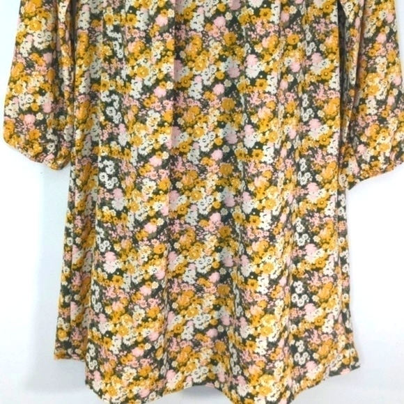BCBGENERATION Floral Long Sleeve Dress - Picture 4 of 7